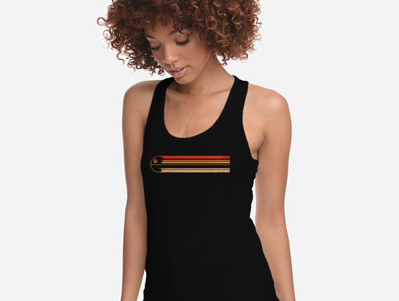 Retro Stripes Of The Death Star