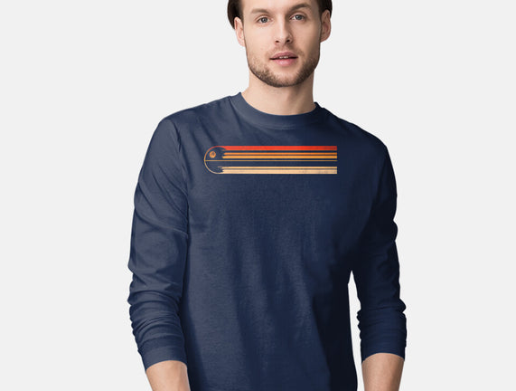 Retro Stripes Of The Death Star