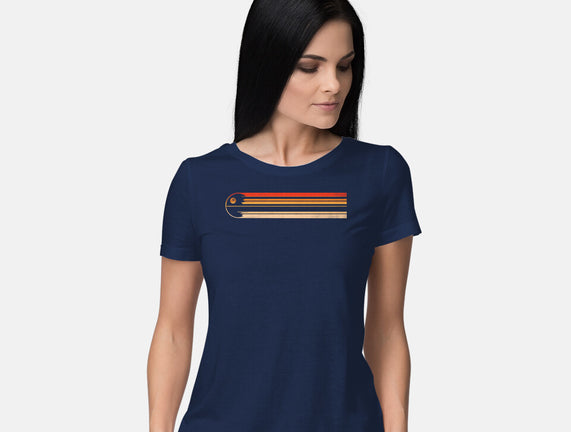 Retro Stripes Of The Death Star