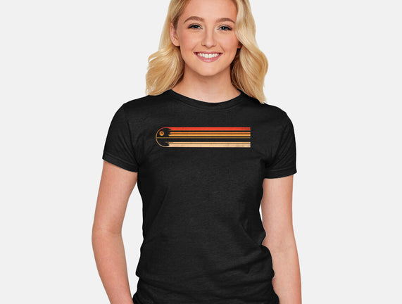 Retro Stripes Of The Death Star