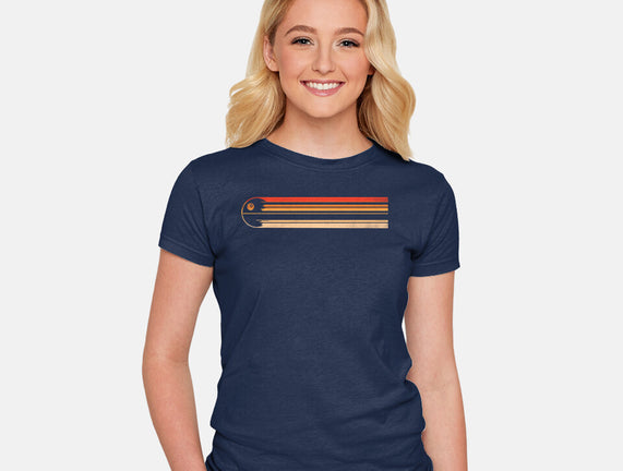 Retro Stripes Of The Death Star