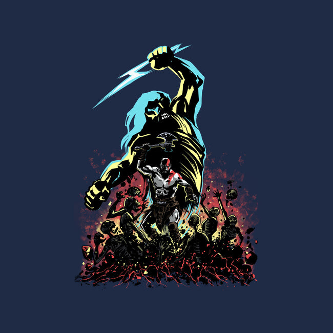 Wrath Of A God-None-Glossy-Sticker-zascanauta