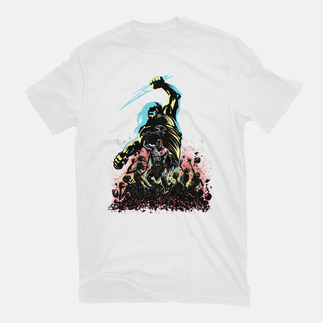 Wrath Of A God-Womens-Basic-Tee-zascanauta