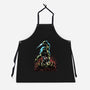 Wrath Of A God-Unisex-Kitchen-Apron-zascanauta