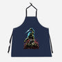 Wrath Of A God-Unisex-Kitchen-Apron-zascanauta