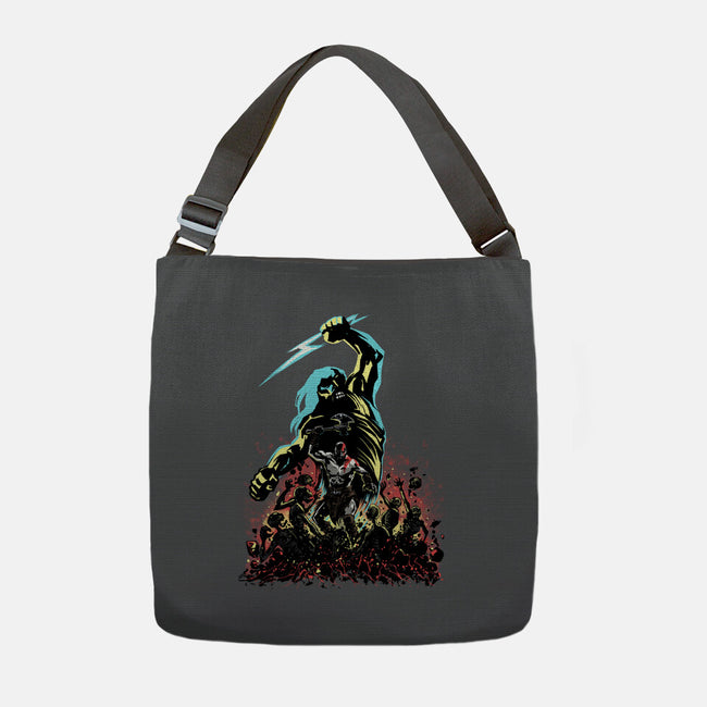 Wrath Of A God-None-Adjustable Tote-Bag-zascanauta