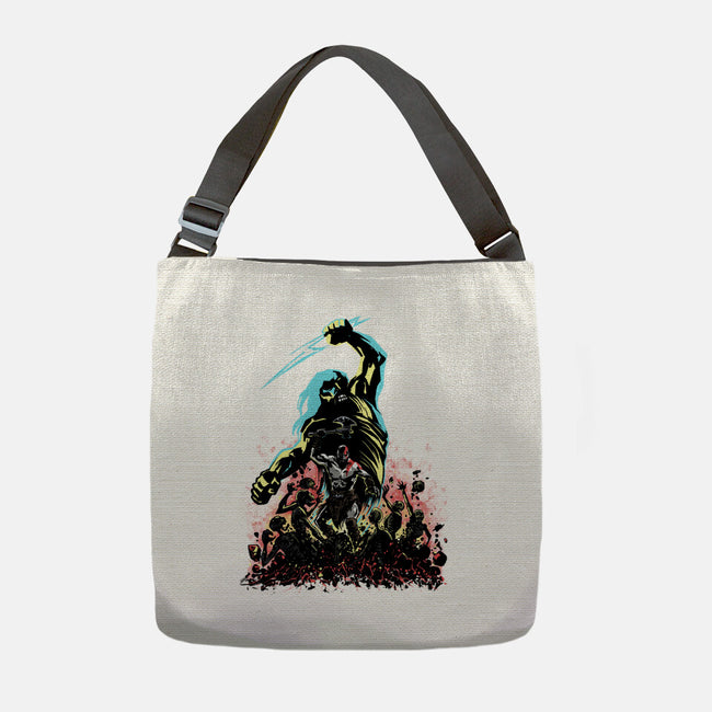 Wrath Of A God-None-Adjustable Tote-Bag-zascanauta