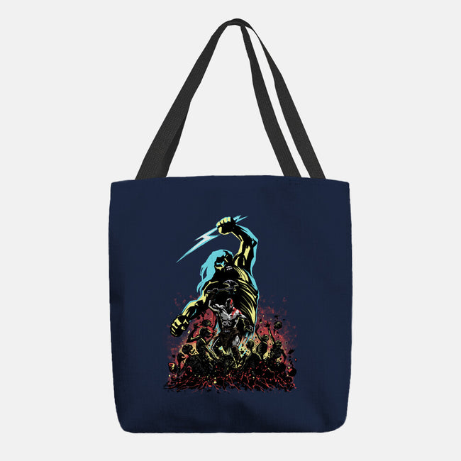 Wrath Of A God-None-Basic Tote-Bag-zascanauta