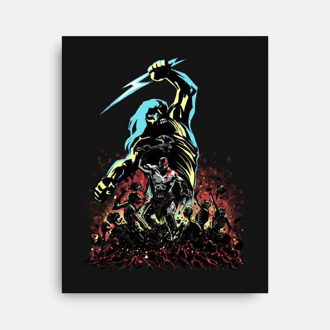 Wrath Of A God-None-Stretched-Canvas-zascanauta