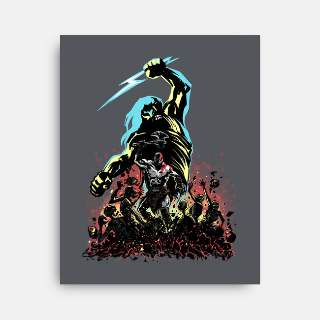 Wrath Of A God-None-Stretched-Canvas-zascanauta