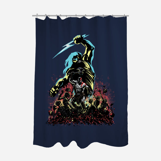 Wrath Of A God-None-Polyester-Shower Curtain-zascanauta