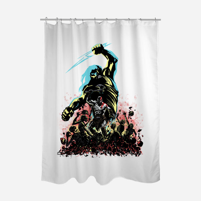Wrath Of A God-None-Polyester-Shower Curtain-zascanauta