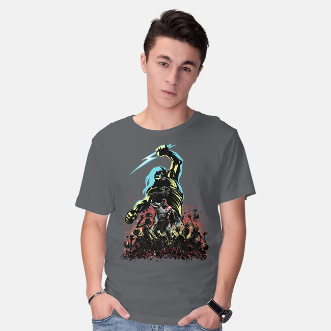 Wrath Of A God-Mens-Basic-Tee-zascanauta