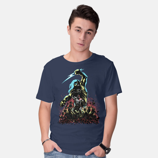 Wrath Of A God-Mens-Basic-Tee-zascanauta