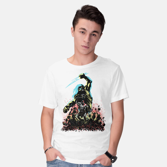 Wrath Of A God-Mens-Basic-Tee-zascanauta