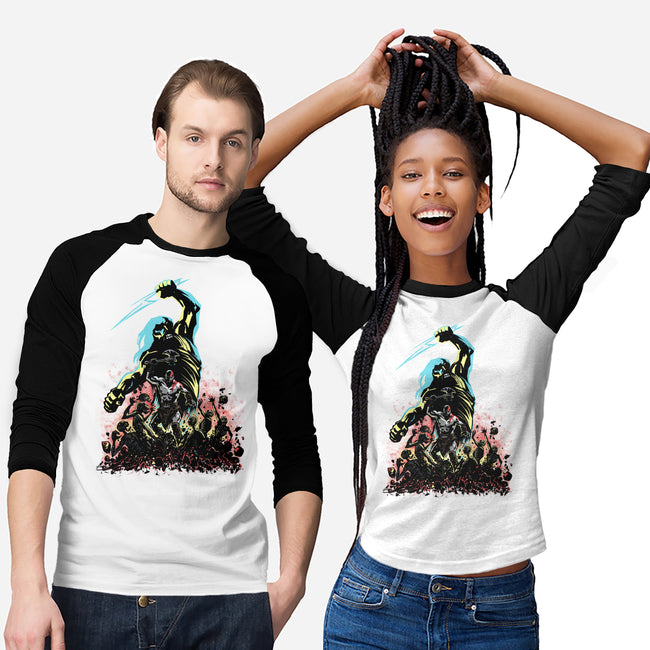 Wrath Of A God-Unisex-Baseball-Tee-zascanauta
