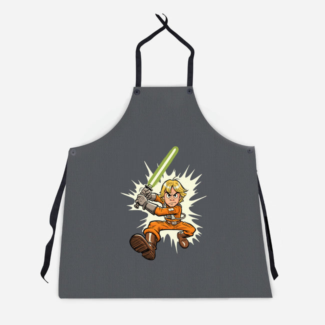 Space Ace-Unisex-Kitchen-Apron-P1yu5h
