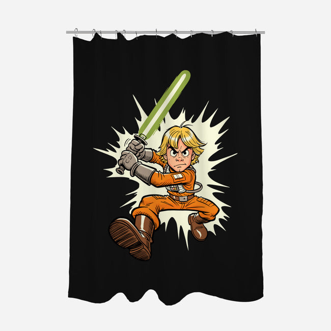 Space Ace-None-Polyester-Shower Curtain-P1yu5h