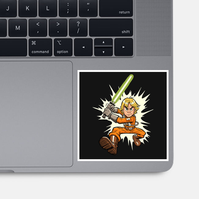 Space Ace-None-Glossy-Sticker-P1yu5h