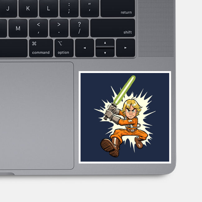 Space Ace-None-Glossy-Sticker-P1yu5h