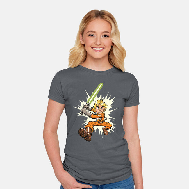 Space Ace-Womens-Fitted-Tee-P1yu5h