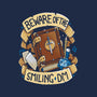 Beware Of The Smiling DM-None-Adjustable Tote-Bag-Vallina84