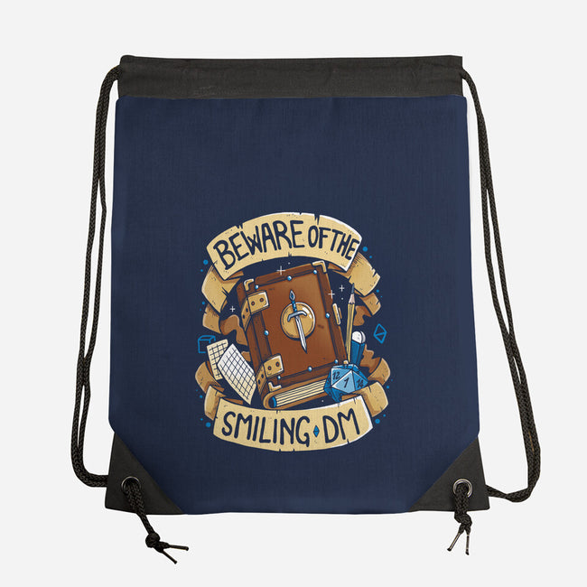Beware Of The Smiling DM-None-Drawstring-Bag-Vallina84