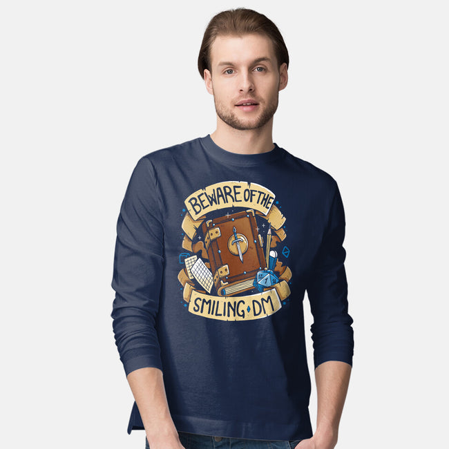 Beware Of The Smiling DM-Mens-Long Sleeved-Tee-Vallina84