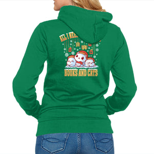 All I Need For Christmas Is Books And Cats