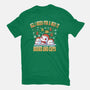 All I Need For Christmas Is Books And Cats-Womens-Fitted-Tee-erion_designs
