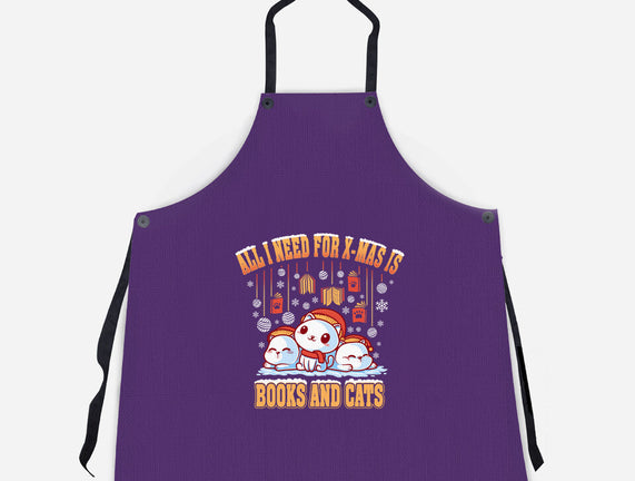 All I Need For Christmas Is Books And Cats