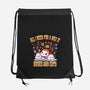 All I Need For Christmas Is Books And Cats-None-Drawstring-Bag-erion_designs