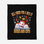 All I Need For Christmas Is Books And Cats-None-Fleece-Blanket-erion_designs