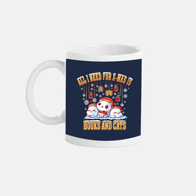 All I Need For Christmas Is Books And Cats-None-Mug-Drinkware-erion_designs