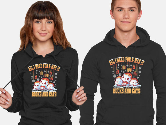 All I Need For Christmas Is Books And Cats