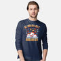 All I Need For Christmas Is Books And Cats-Mens-Long Sleeved-Tee-erion_designs