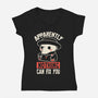 Nothing Can Fix You-Womens-V-Neck-Tee-koalastudio