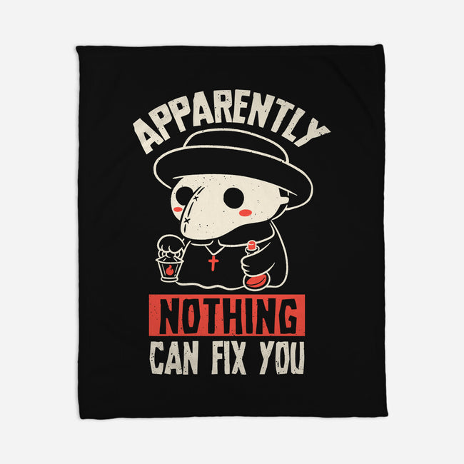 Nothing Can Fix You-None-Fleece-Blanket-koalastudio