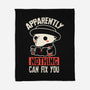 Nothing Can Fix You-None-Fleece-Blanket-koalastudio