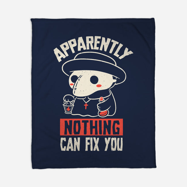 Nothing Can Fix You-None-Fleece-Blanket-koalastudio