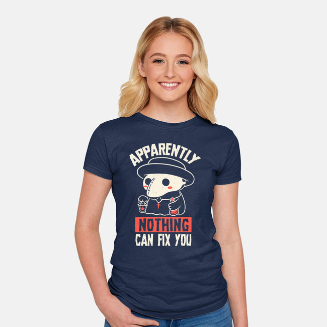 Nothing Can Fix You-Womens-Fitted-Tee-koalastudio