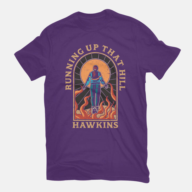 Running Up That Hill Hawkins-Youth-Basic-Tee-fanfreak1