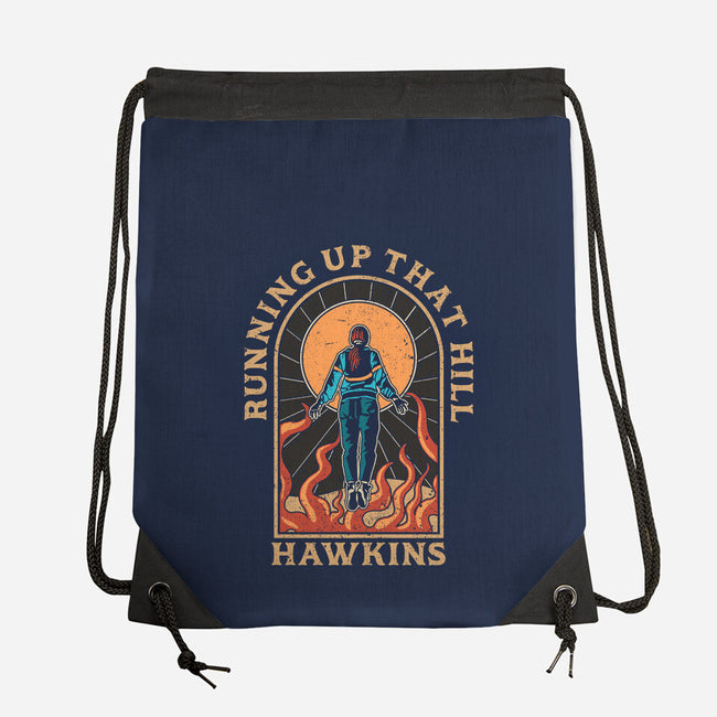 Running Up That Hill Hawkins-None-Drawstring-Bag-fanfreak1