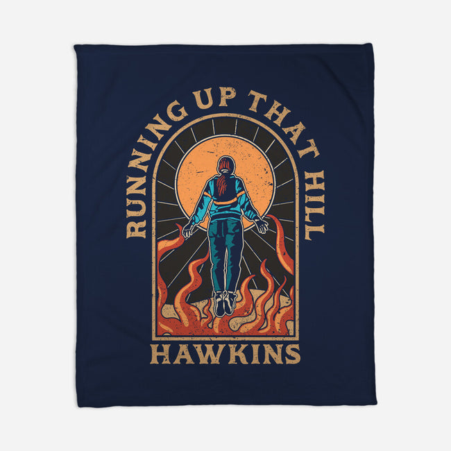 Running Up That Hill Hawkins-None-Fleece-Blanket-fanfreak1