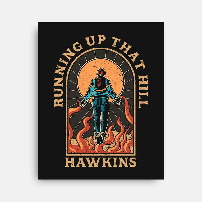 Running Up That Hill Hawkins-None-Stretched-Canvas-fanfreak1