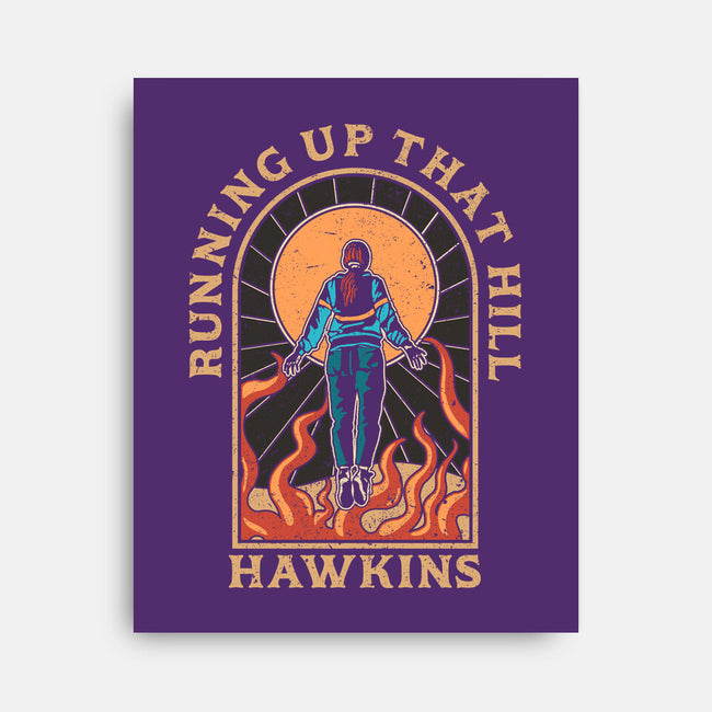 Running Up That Hill Hawkins-None-Stretched-Canvas-fanfreak1
