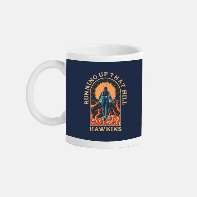 Running Up That Hill Hawkins-None-Mug-Drinkware-fanfreak1