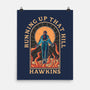 Running Up That Hill Hawkins-None-Matte-Poster-fanfreak1