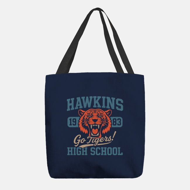 Hawkins Tigers-None-Basic Tote-Bag-fanfreak1