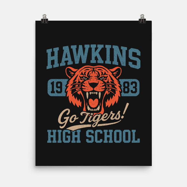 Hawkins Tigers-None-Matte-Poster-fanfreak1